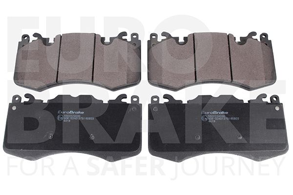 Комплект тормозных колодок, дисковый тормоз EUROBRAKE 5502224036