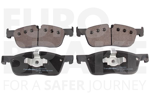 Комплект тормозных колодок, дисковый тормоз EUROBRAKE 5502224037
