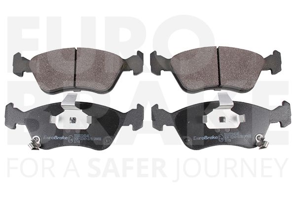 Комплект тормозных колодок, дисковый тормоз EUROBRAKE 5502224546
