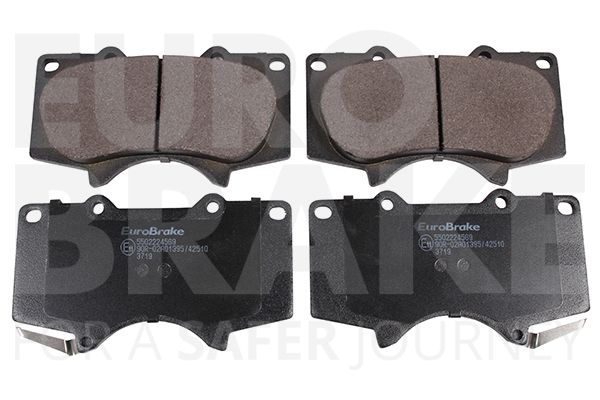 Комплект тормозных колодок, дисковый тормоз EUROBRAKE 5502224569