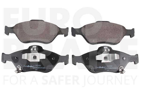 Комплект тормозных колодок, дисковый тормоз EUROBRAKE 5502224581