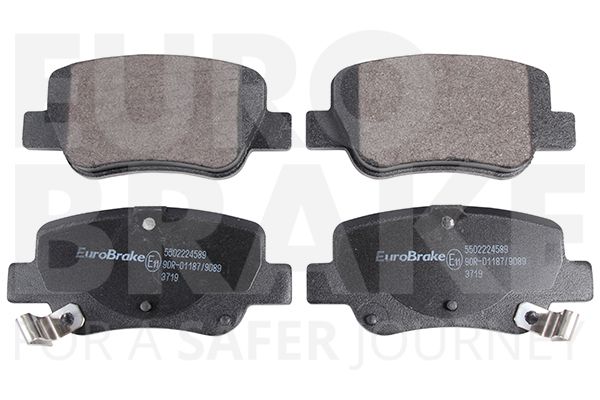 Комплект тормозных колодок, дисковый тормоз EUROBRAKE 5502224589