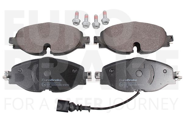 Комплект тормозных колодок, дисковый тормоз EUROBRAKE 55022247113