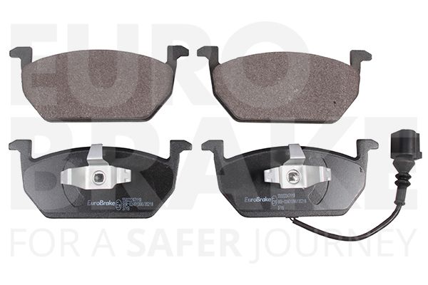 Комплект тормозных колодок, дисковый тормоз EUROBRAKE 55022247119