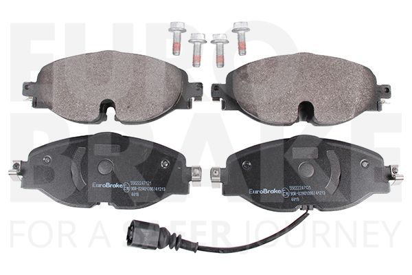 Комплект тормозных колодок, дисковый тормоз EUROBRAKE 55022247121