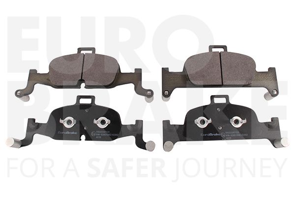 Комплект тормозных колодок, дисковый тормоз EUROBRAKE 55022247122