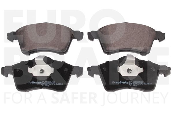 Комплект тормозных колодок, дисковый тормоз EUROBRAKE 5502224736