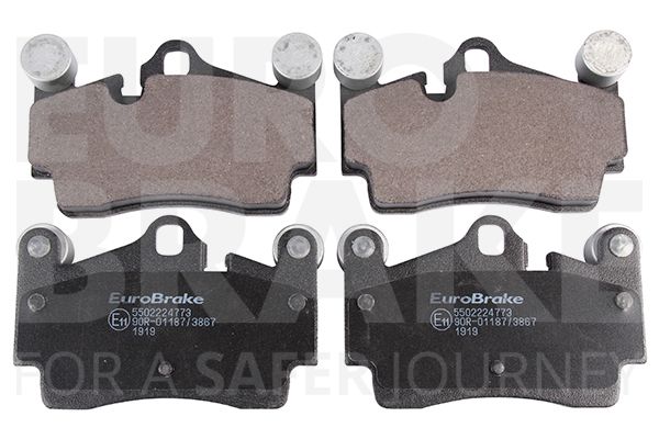 Комплект тормозных колодок, дисковый тормоз EUROBRAKE 5502224773