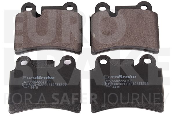 Комплект тормозных колодок, дисковый тормоз EUROBRAKE 5502224793