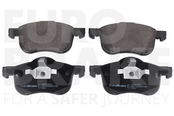 Комплект тормозных колодок, дисковый тормоз EUROBRAKE 5502224820