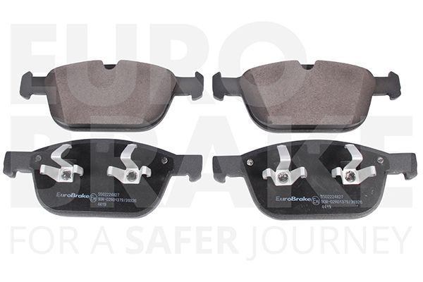 Комплект тормозных колодок, дисковый тормоз EUROBRAKE 5502224827