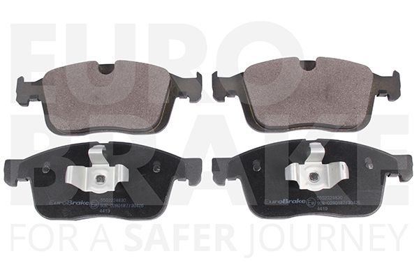 Комплект тормозных колодок, дисковый тормоз EUROBRAKE 5502224830