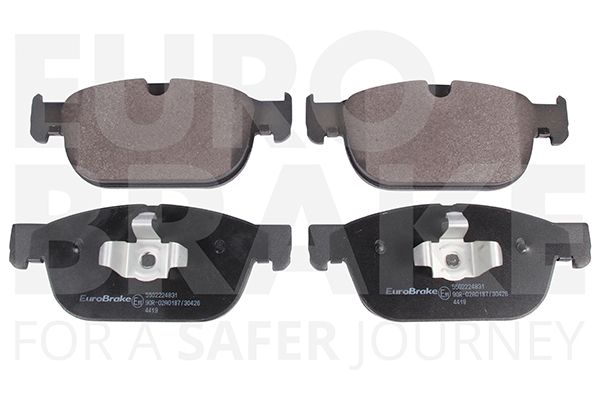 Комплект тормозных колодок, дисковый тормоз EUROBRAKE 5502224831