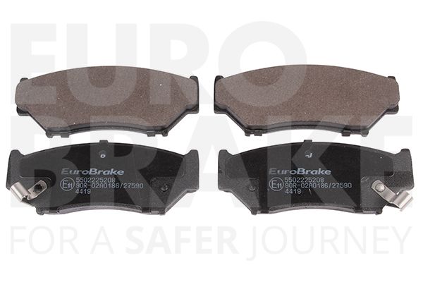 Комплект тормозных колодок, дисковый тормоз EUROBRAKE 5502225208