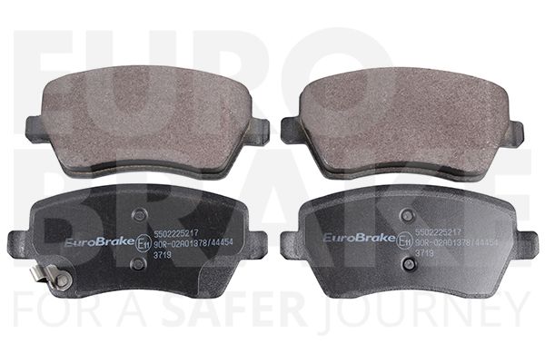 Комплект тормозных колодок, дисковый тормоз EUROBRAKE 5502225217