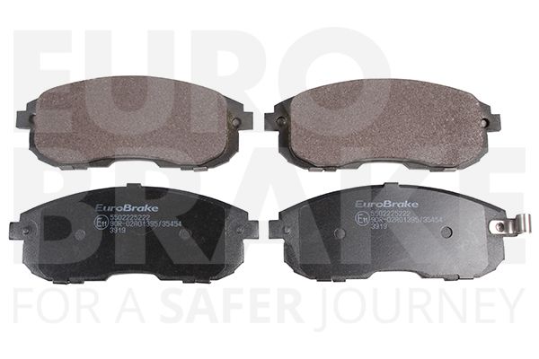 Комплект тормозных колодок, дисковый тормоз EUROBRAKE 5502225222