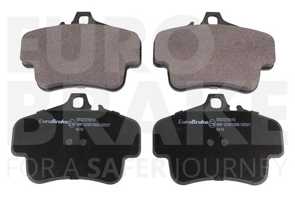Комплект тормозных колодок, дисковый тормоз EUROBRAKE 5502225614