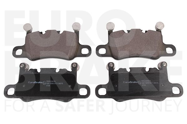 Комплект тормозных колодок, дисковый тормоз EUROBRAKE 5502225619