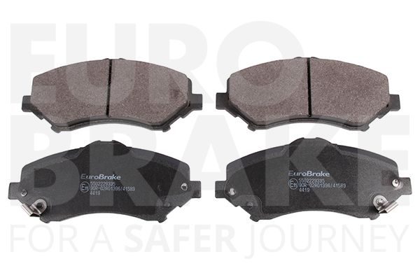 Комплект тормозных колодок, дисковый тормоз EUROBRAKE 5502229335