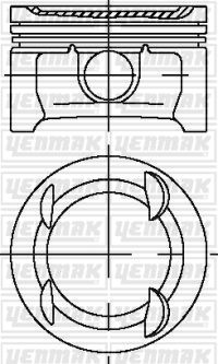 Поршень YENMAK 3103913050