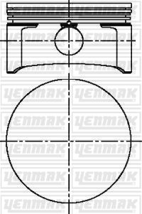 Поршень YENMAK 3104219000