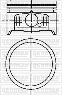 Поршень YENMAK 3104501000