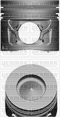Поршень YENMAK 3104616050