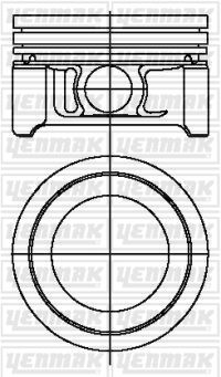 Поршень YENMAK 3104698000