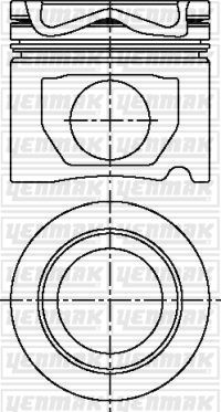 Поршень YENMAK 3104710000