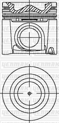 Поршень YENMAK 3104979060