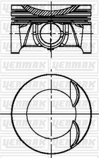 Поршень YENMAK 3604343050