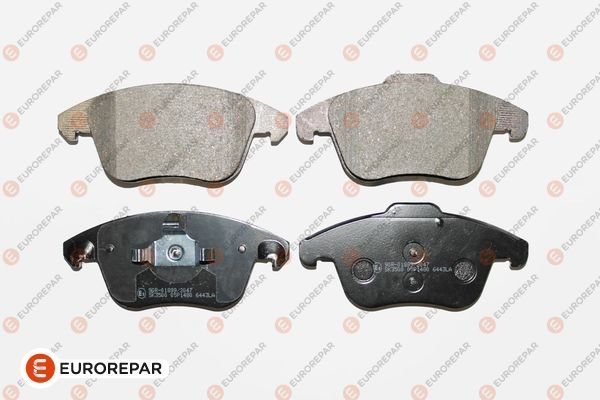 Комплект тормозных колодок, дисковый тормоз EUROREPAR 1617273380