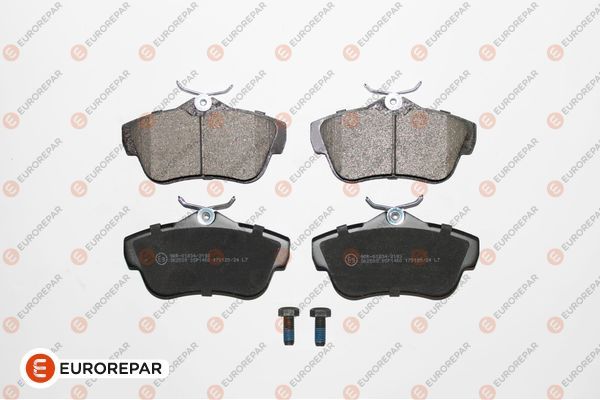 Комплект тормозных колодок, дисковый тормоз EUROREPAR 1617280980