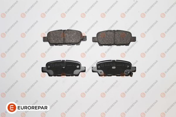 Комплект тормозных колодок, дисковый тормоз EUROREPAR 1617285680