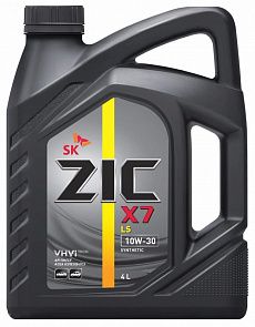 ZIC X7 LS 10W-30 4 л. ZIC 162649