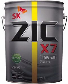 ZIC X7 10W-40 Diesel ZIC 192607