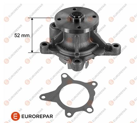 Водяной насос, охлаждение двигателя EUROREPAR 1623118080