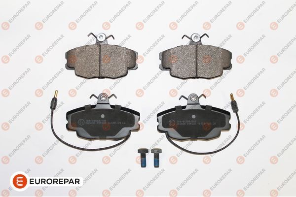 Комплект тормозных колодок, дисковый тормоз EUROREPAR 1639378780
