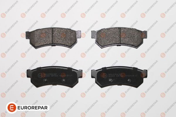Комплект тормозных колодок, дисковый тормоз EUROREPAR 1639379580