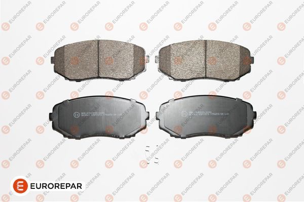 Комплект тормозных колодок, дисковый тормоз EUROREPAR 1639380780