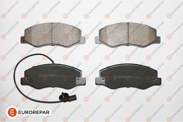 Комплект тормозных колодок, дисковый тормоз EUROREPAR 1675990580