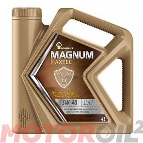 ROSNEFT Magnum Maxtec 5W-40 4 л. РОСНЕФТЬ 40814642
