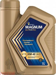 ROSNEFT Magnum Ultratec 10W-40 1 л. РОСНЕФТЬ 40814932