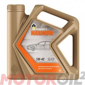 ROSNEFT Maximum 5W-40 РОСНЕФТЬ 40816742