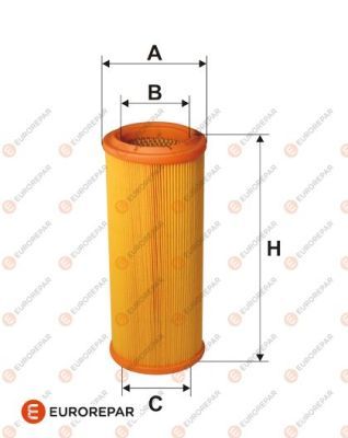 Воздушный фильтр EUROREPAR E147293
