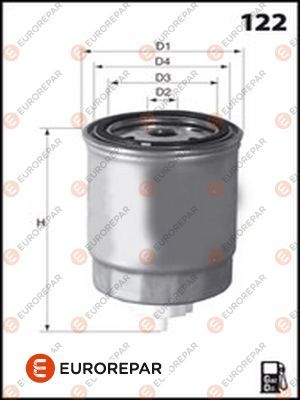 Топливный фильтр EUROREPAR E148098