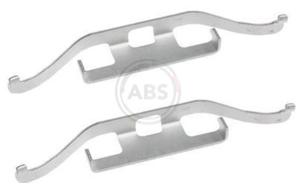 Комплектующие, колодки дискового тормоза ABS 1682Q