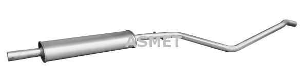 Средний глушитель выхлопных газов ASMET 10126