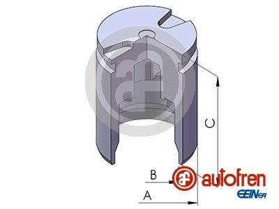 Поршень, корпус скобы тормоза AUTOFREN SEINSA D02525