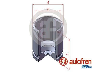 Поршень, корпус скобы тормоза AUTOFREN SEINSA D025543